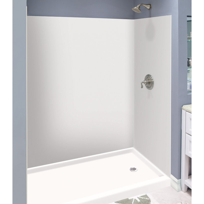 Paroi de douche à 3 panneaux l 60 po x P 32 po Expressions, Gris