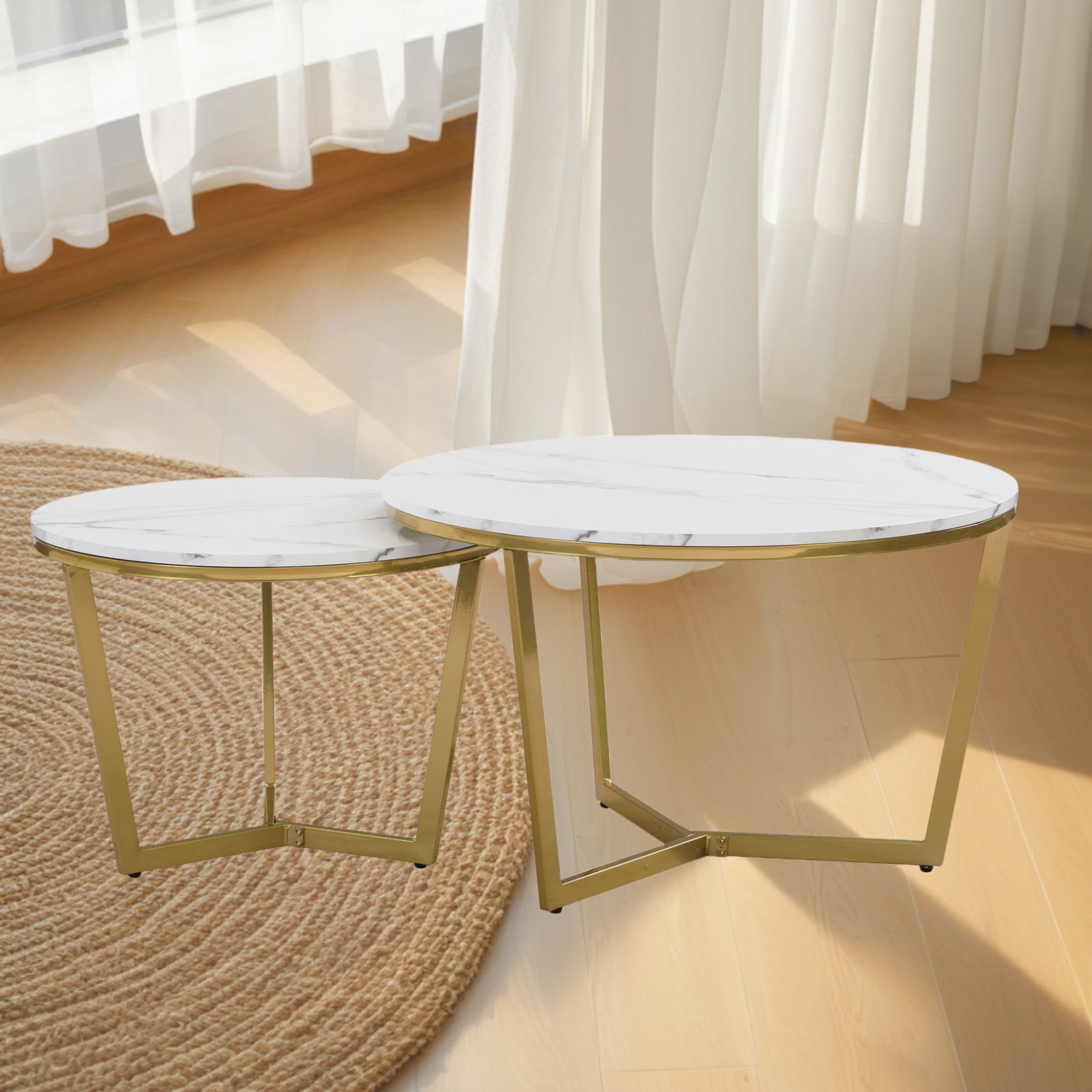 Mercer41 Kantha Nesting Coffee Table | Wayfair