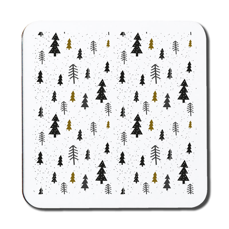 Square 6 Piece Coaster Set