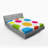 Microfiber Polka Dots Fitted Sheet-43722194