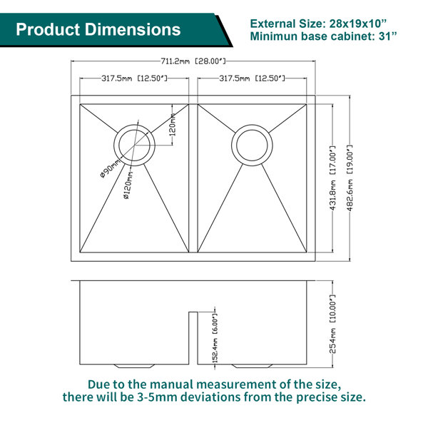Dimensions du produit