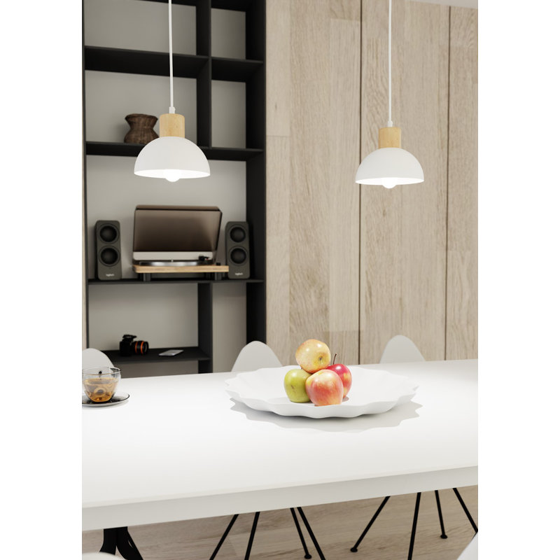 Aylesha 1 - Light Pendant, White