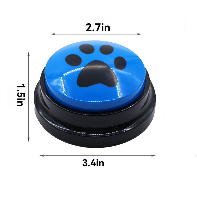Funny Dog ??Buttons For Intelligence Development Set Of Four