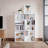 Ebern Designs Bookcase, 5-Tier Adjustable Open Storage Shelf Display Bookshelf HOFB003-496756767