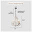 Lustre 5 lumières style bougie Farmhouse-770703284