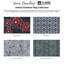 Tapis d'intérieur / extérieur gris Floral-59001546