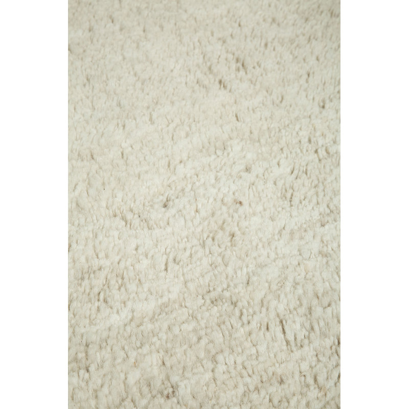 Essentials Wool Area Rug in Beige, Rectangle  5'6" x 7'9"