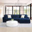 Canapé modulaire Kersh avec 4 coussins