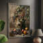 Reproduction encadrée FLORAL Series DCCXIX - bois massif-1351927689
