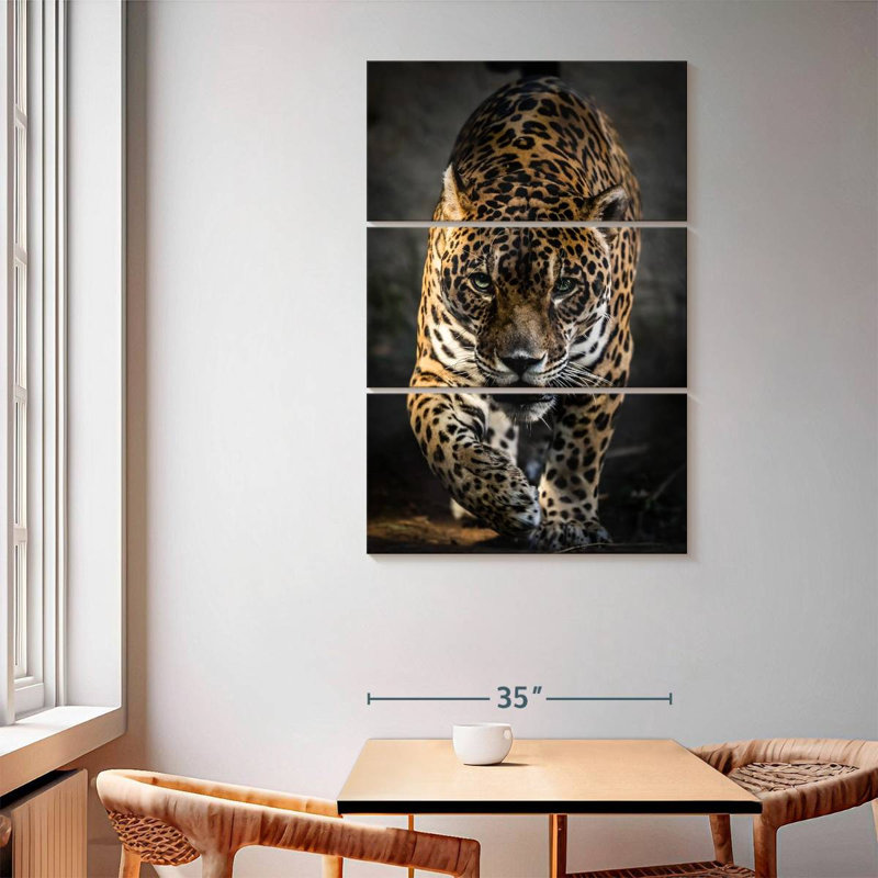Brampt Strutting Jaguar, 65" H x 42" W