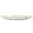 Izaak Hand-Painted Stoneware Shell Plate,White and Pink