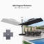Hanselka 3.7m Square Cantilever Parasol With Base-637928686
