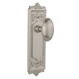 Egg & Dart Plate with Homestead Door Knob