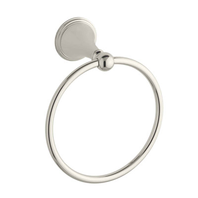 Finial Wall Mounted Towel Ring