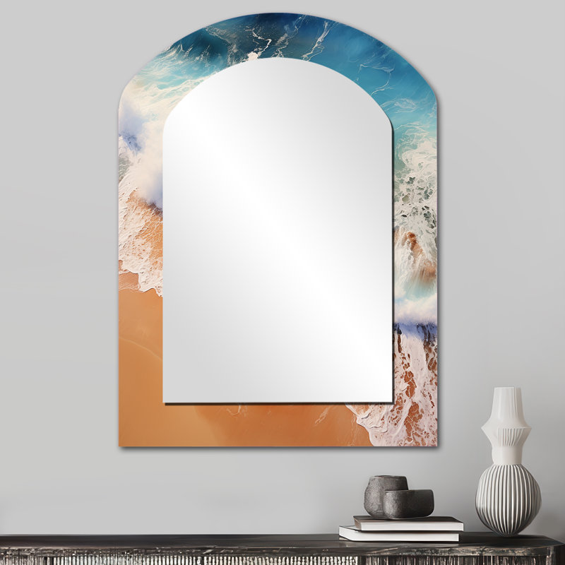 Miroir mural Rocky Beach, 34 po x 25 po