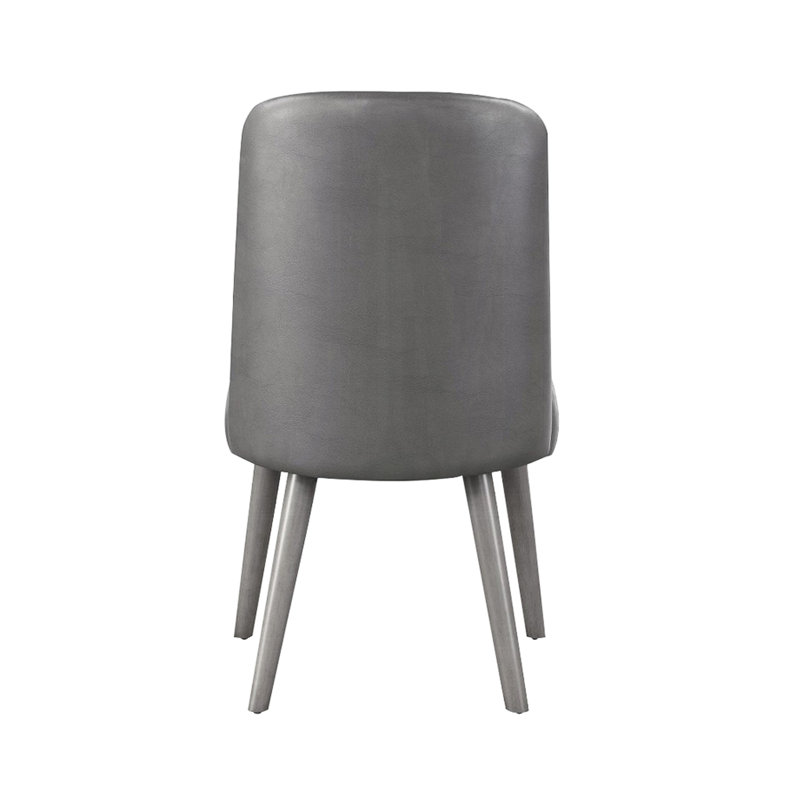 Chaises d'appoint en tissu d'ameublement Grey Grey