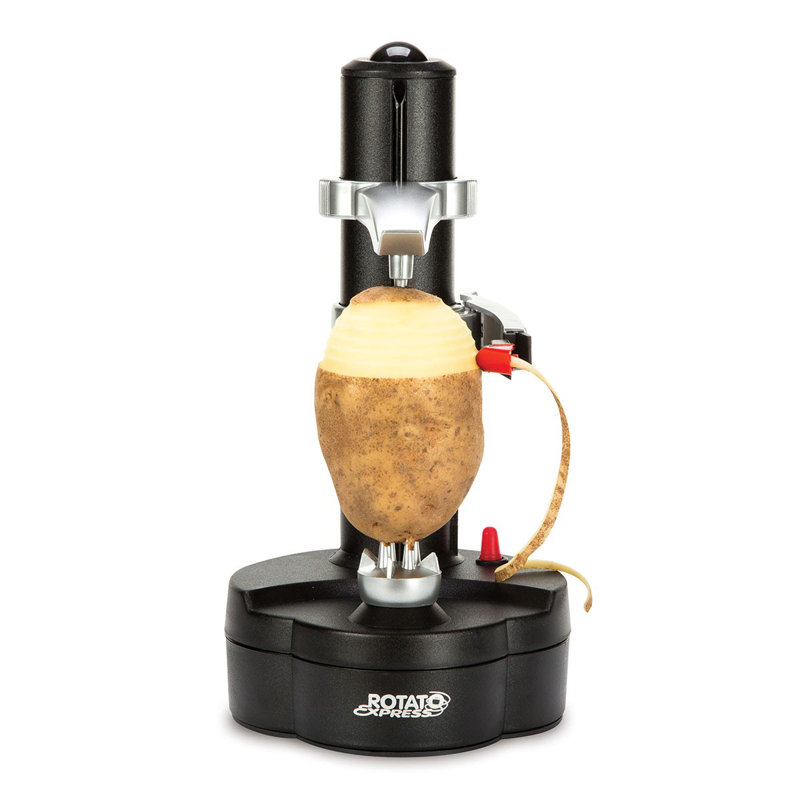 Starfrit Black Electric Rotato Express Peeler