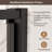 44-48"W x 72"H Pivot Semi-Frameless glass Shower Door-119321836