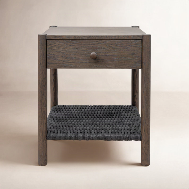 Millie Nightstand Dark Brown, Espresso
