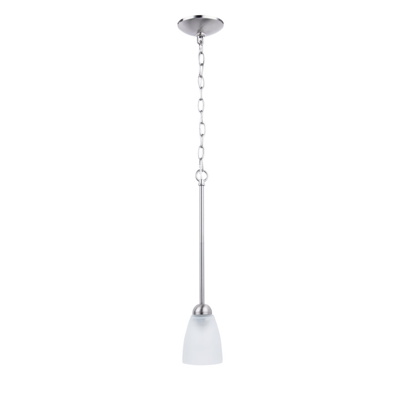 Luminaire suspendu simple en forme de cloche à 1 lumière Ilmur