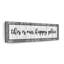 «Family and Home Typographie This Is Our Happy Place Typographie», reproduction sur toile-92517740