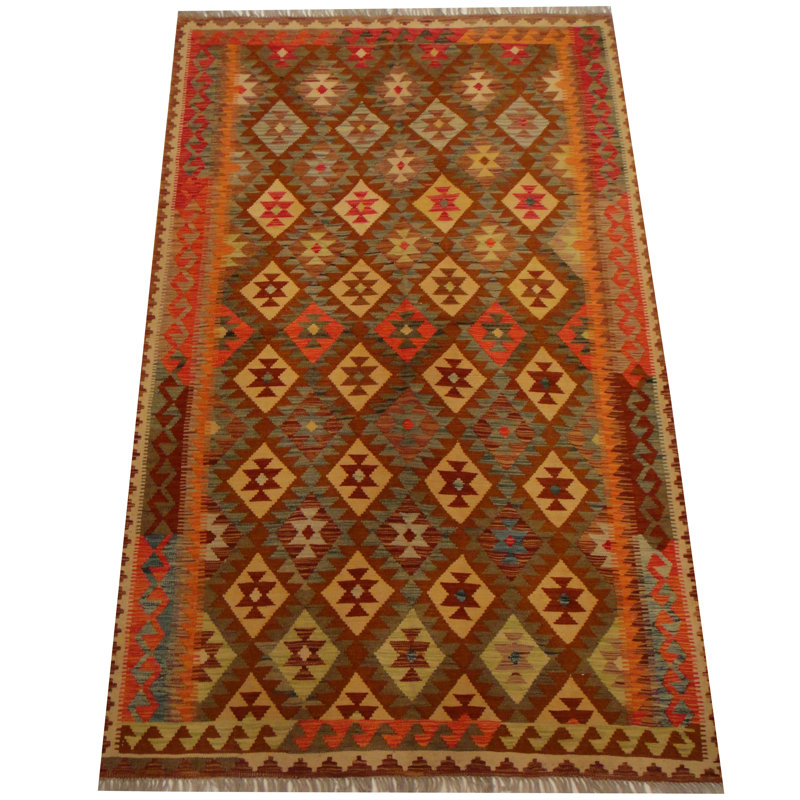 Tapis rouille tissé à la main Azpeitia