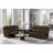 6026 Dark Brown Reclining Sofa