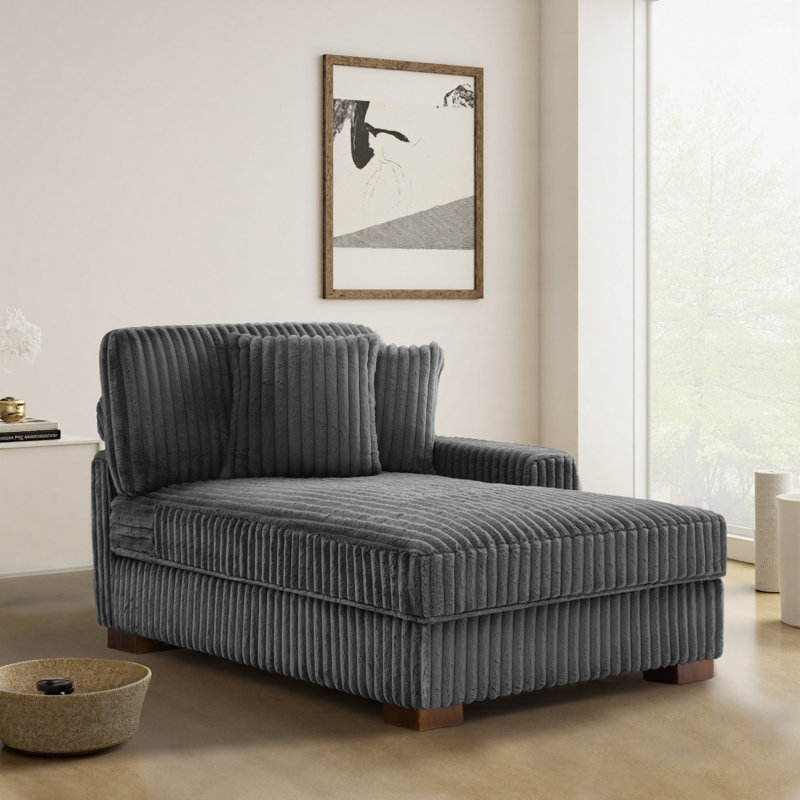 Chaise Lounge, Grey
