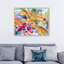 Abstrait «Couple Daisies With An Orchid», reproduction d'art murale-807381583-807381620