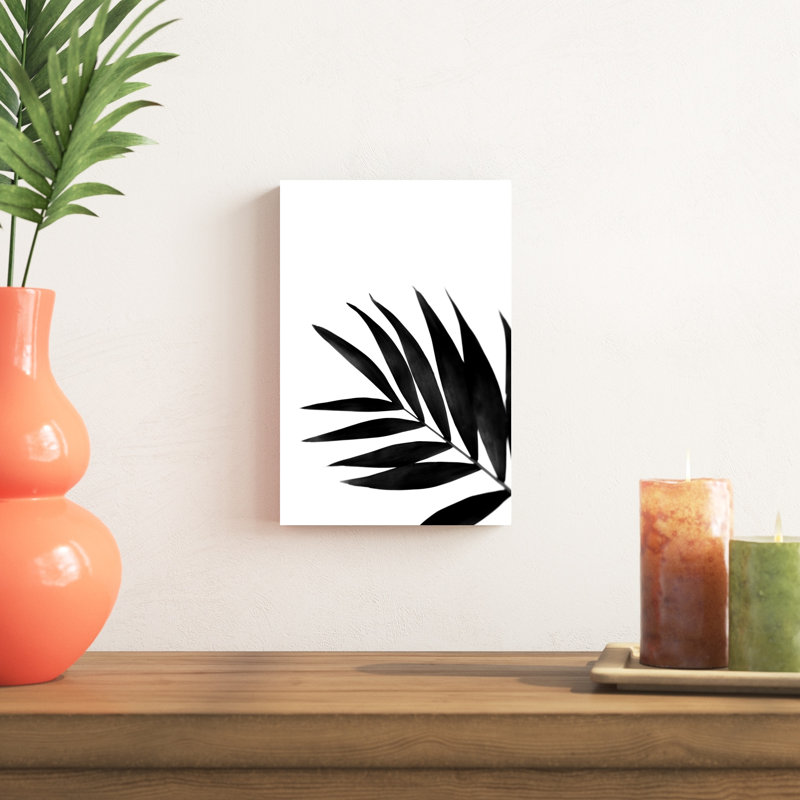 Black Palms II, H 12 po x l 8 po