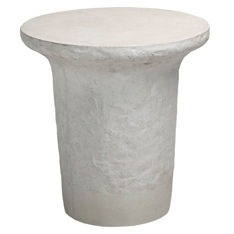 Yanis Concrete Outdoor Side Table