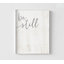 «Be Still», affiche du psaume 46:10, art mural de l'entrée de la paroisse, décor de bureau de pasteur, idée de cadeau de grand-mère Catholique, impression minimaliste moderne