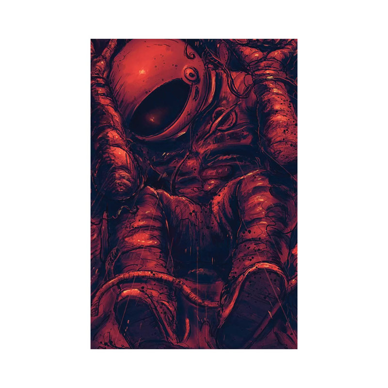 Trapped by Nicebleed - Print on Canvas, Wrapped Canvas, 30.48cm H x 20.32cm W x 1.91cm D
