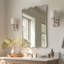 Miroir de salle de bain Contemporary Cadre en acier inoxydable-274352944-279147727
