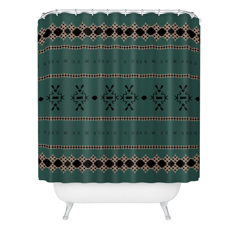 Geometric Shower Curtain