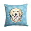  Coussin Snowflake Golden Retriever 14 po