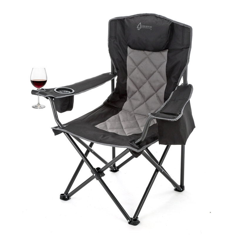 Folding Camping Chair, Black