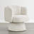 Mid-Century 360° Swivel Accent Chair with Ergonomic Barrel Back-829426605