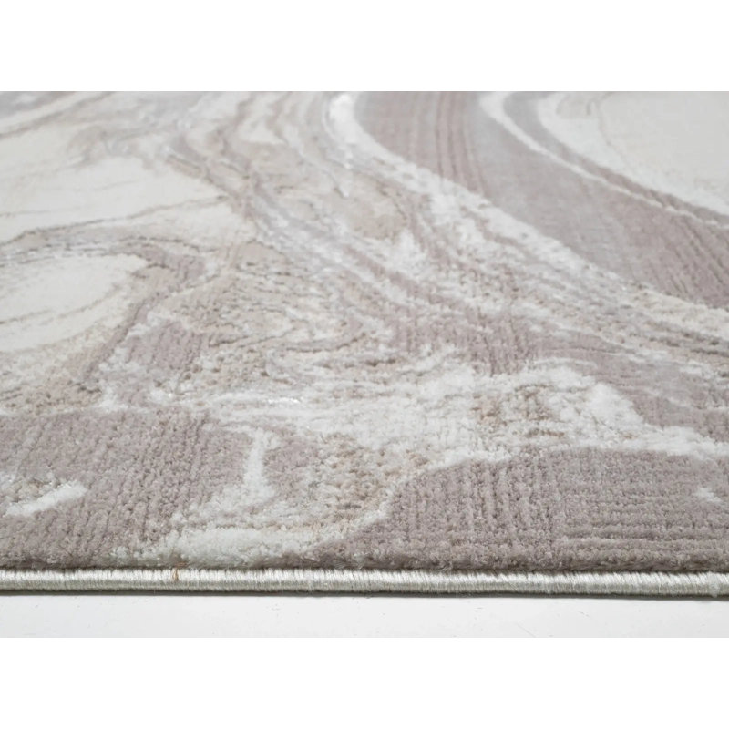 Geometric Area Rug, Rectangle 60 x 110 cm
