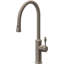 Davoli Pull-Down Kitchen Faucet with Button Sprayer - High Arc Spout-1530590933