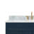 Partham 49'' Single Bathroom Vanity with Carrara Marble Top-94350702
