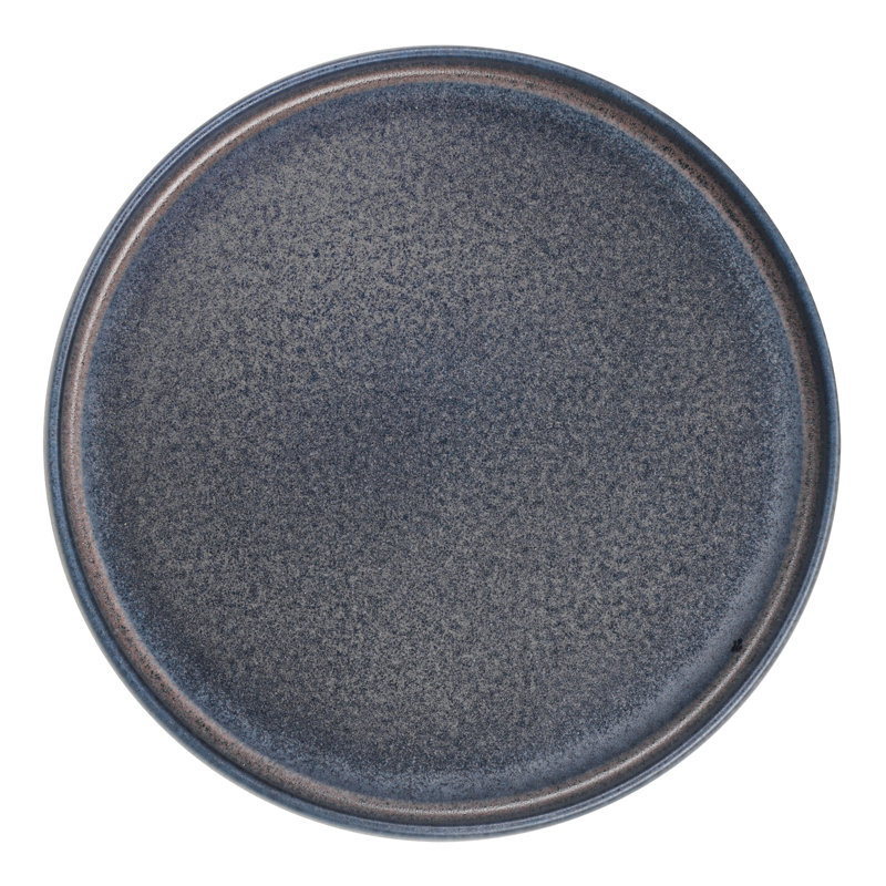 ASA Selection dinner plate made of carbon, stoneware, 27cm, Black