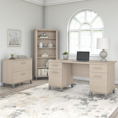 Magomed 3 Piece Computer Desk Office Set