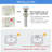 Single-handle Bathroom Faucet with Drain Assembly-55151789