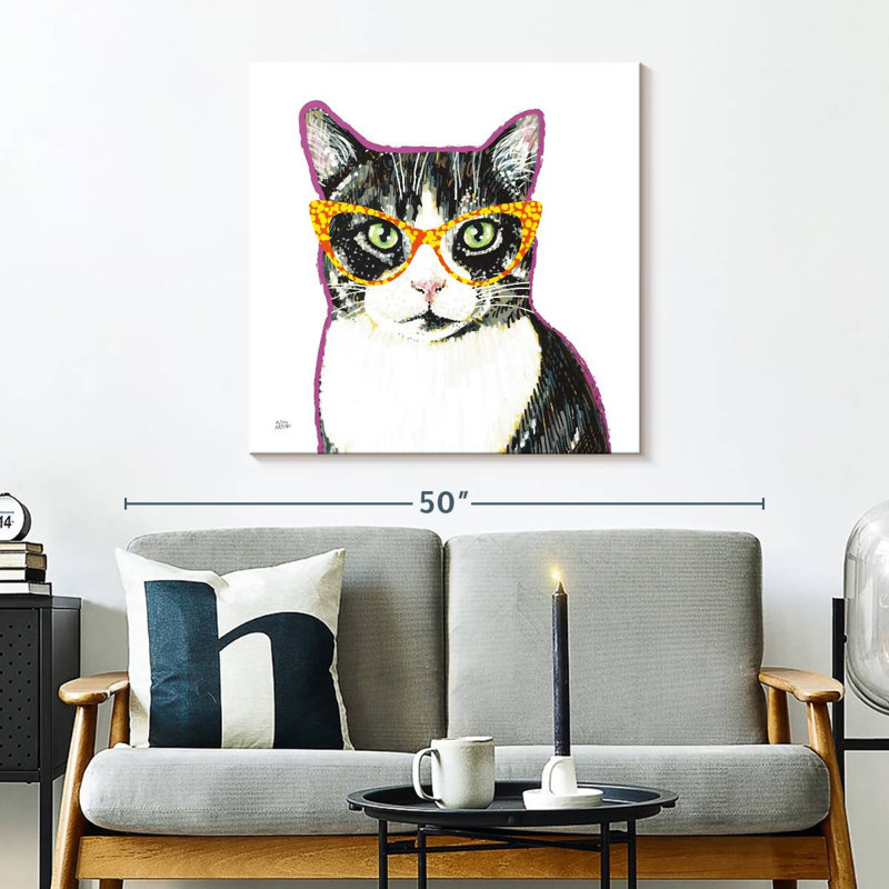 Crowle Bespectacled Pet I, H 30 po x l 30 po