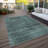 Malchow Washable Striped Indoor / Outdoor Rug-95853405
