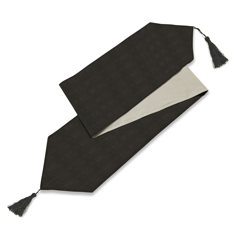 Tablecloth, Black, 33cm W x 180cm D