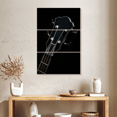Abarca Head Of Black Guitar
