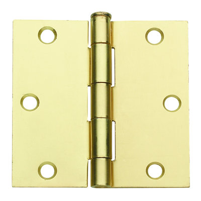 3" H × 3" W Butt/Ball Bearing Pair Door Hinges