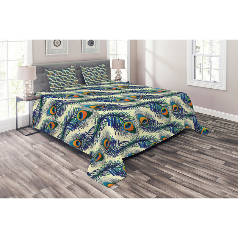 Peacock Coverlet